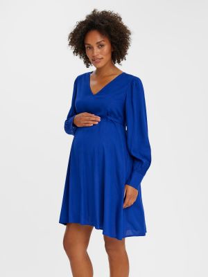 Mini suknele Vero Moda Maternity mėlyna