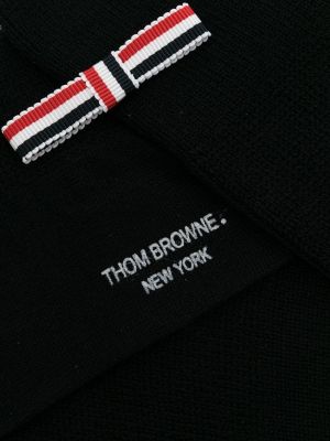 Socken mit schleife Thom Browne schwarz