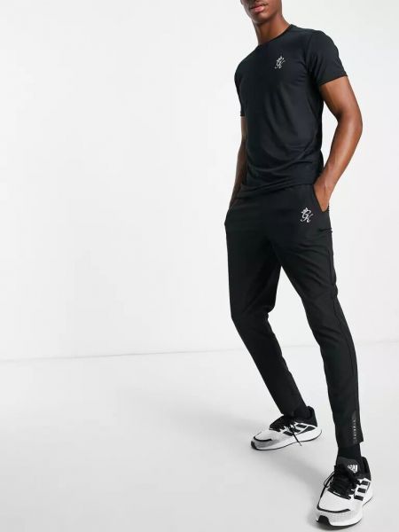 Спортивные штаны для фитнеса Gym King черные