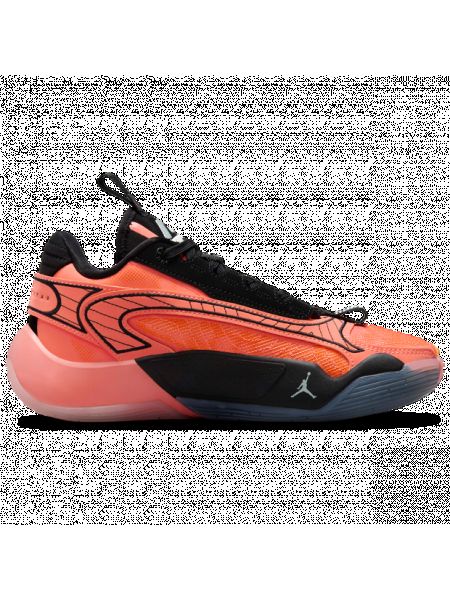 Chaussures de ville en cuir Jordan orange