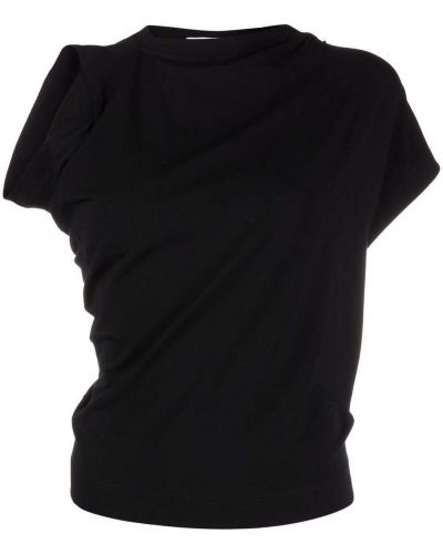 Camiseta asimétrica Vivienne Westwood negro