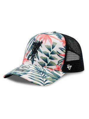Мрежеста шапка с козирки на цветя 47 Brand