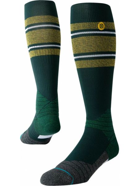 Носки в полоску Stance зеленые