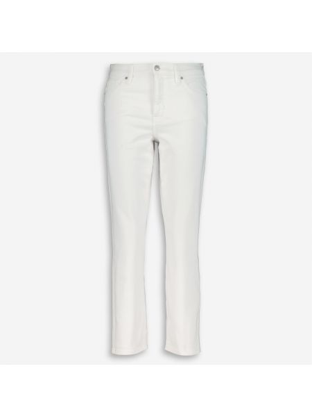 Прямые джинсы слим Dkny Jeans белые