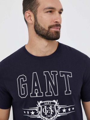 Bavlněné tričko s potiskem Gant