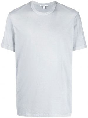 Bombažna majica James Perse modra