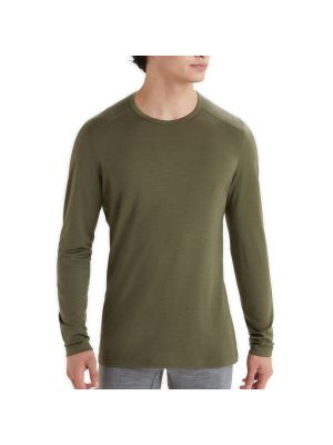 Camiseta de lana merino Icebreaker verde