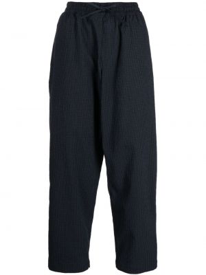 Pantaloni în carouri cu imagine Ymc