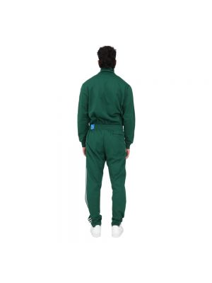 Spodnie slim fit Adidas zielone