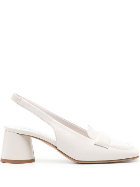 Полуотворени обувки Halmanera бяло
