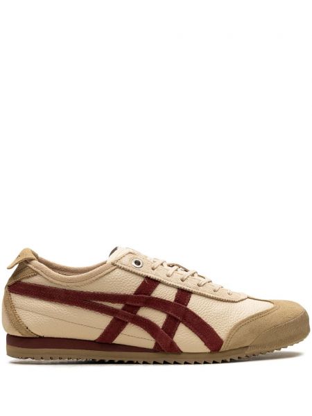 Kaplan desenli sneaker Onitsuka Tiger bej