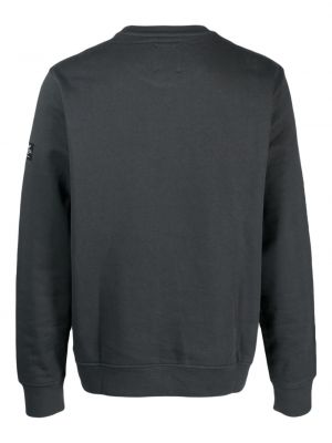 Pullover aus baumwoll mit print Ecoalf grau