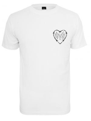 T-shirt de motif coeur Merchcode