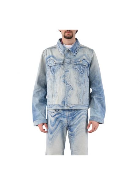 Niebieska kurtka jeansowa Camper
