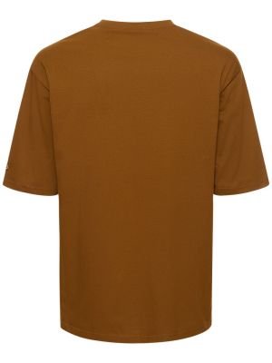 T-shirt New Era marron