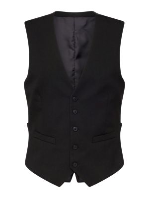 Vestă de costum Burton Menswear London negru