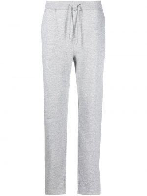 Pantalones de chándal con bordado Karl Lagerfeld gris