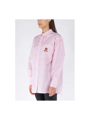 Koszula oversize Kenzo różowa