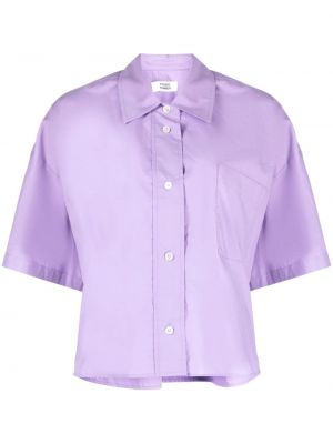 Bavlnená košeľa Studio Tomboy fialová