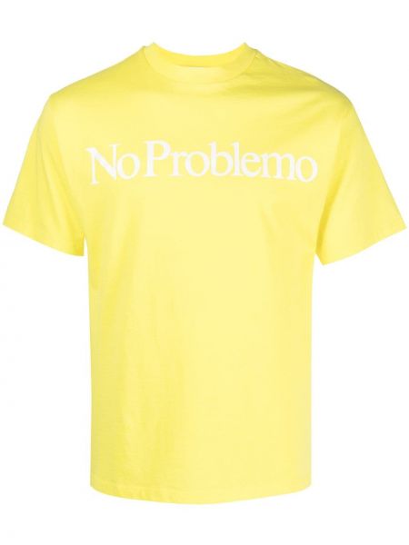 Camiseta Aries amarillo