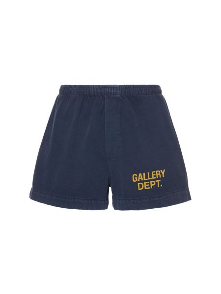 Bomull shorts Gallery Dept. blå