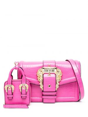 Crossbody väska Versace Jeans Couture rosa