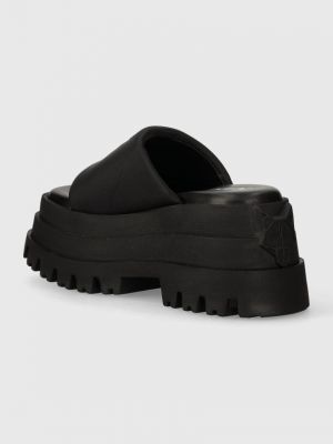 Papuci cu platformă Naked Wolfe negru