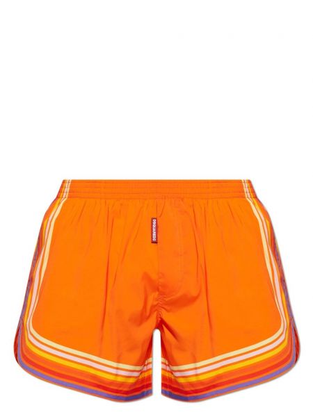 Pantaloni scurți Dsquared2 portocaliu