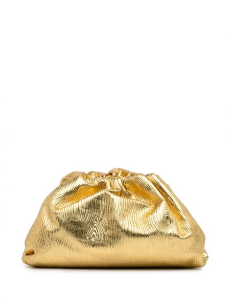 Listová kabelka Bottega Veneta Pre-owned zlatá