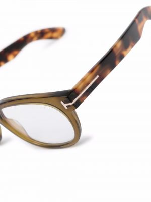 Okulary korekcyjne Tom Ford Eyewear brązowe