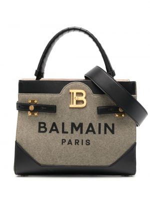 Trykt shoppingbag Balmain grønn