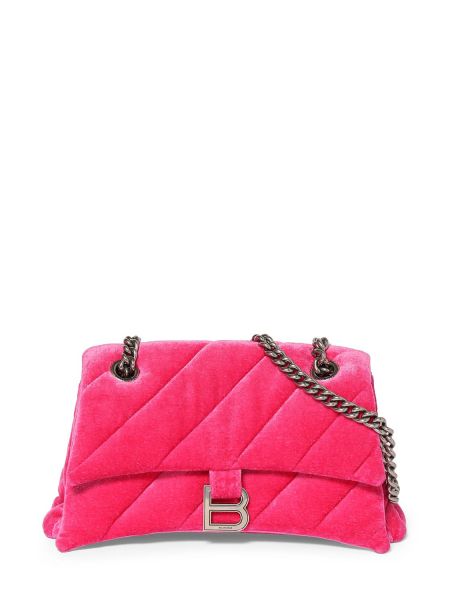 Viskose mini taske Balenciaga pink