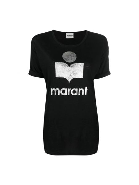 T-shirt Isabel Marant Etoile schwarz