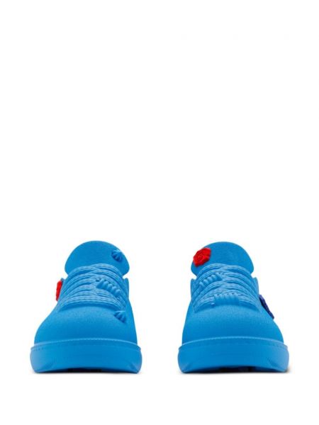 Sneakersy wsuwane Burberry niebieskie