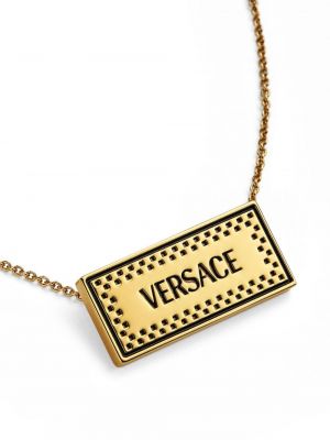 Pendentif Versace doré