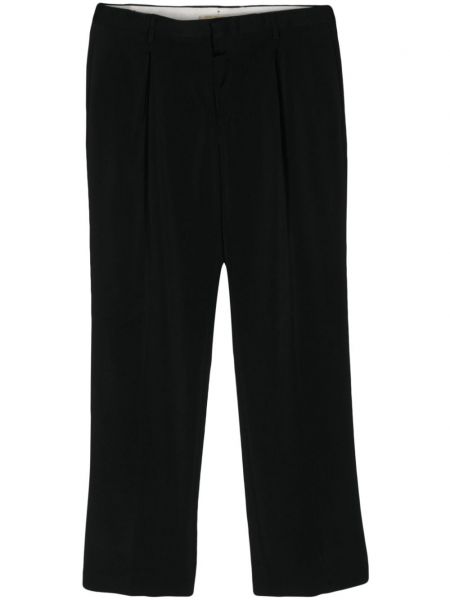 Pantaloni plisate Briglia 1949 negru