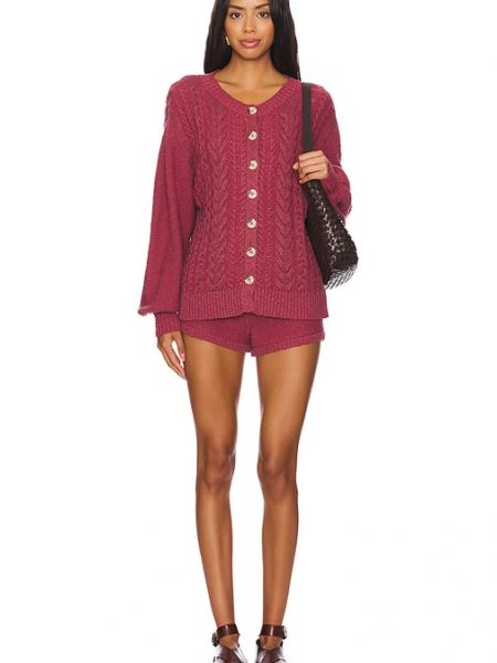 Süveter Free People bordo