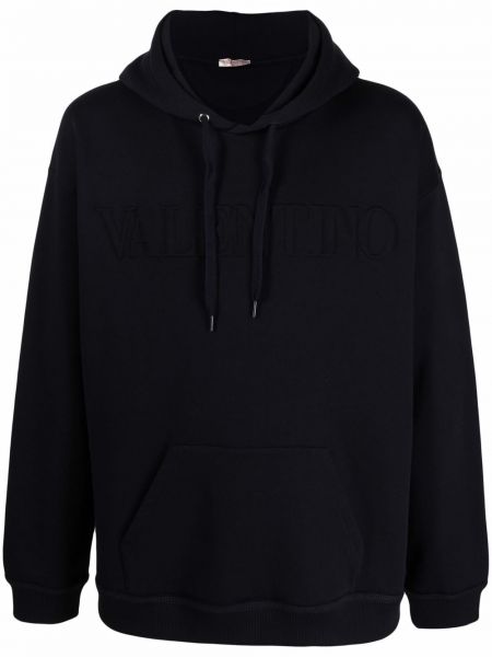 Hoodie oversize Valentino Garavani blu