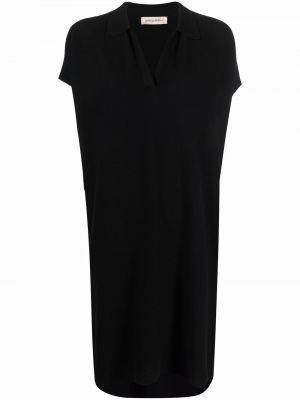 Плетена рокля Gentry Portofino черно