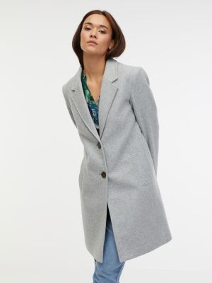 Šedý kabát Orsay