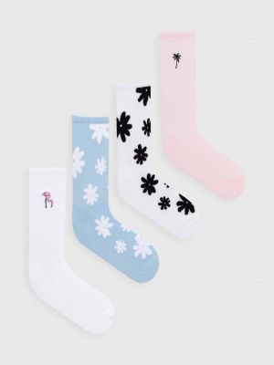 Чорапи Hollister Co. розово