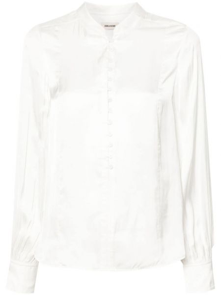Σατέν μπλούζα Zadig&voltaire λευκό
