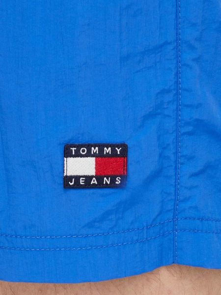 Pantaloni Tommy Jeans albastru