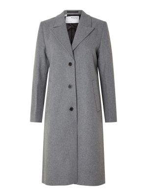 Kabát Selected Femme szürke