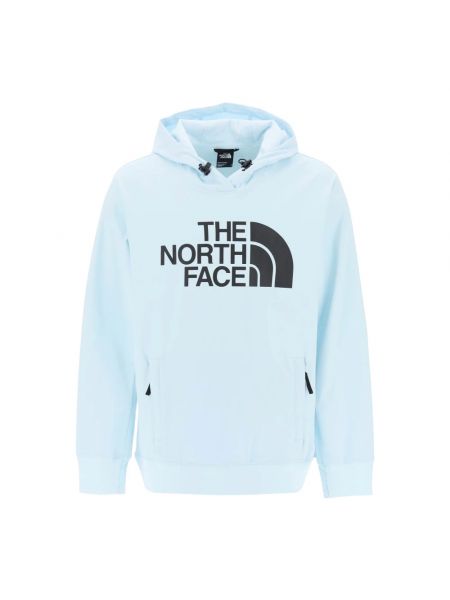 Bluza z kapturem The North Face niebieska