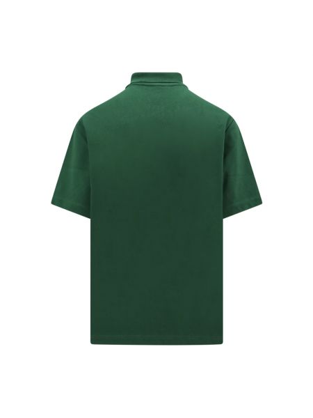 Camisa de algodón Burberry verde