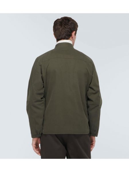 Veste en coton avec poches Gr10k vert