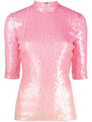 Pailletten top mit farbverlauf Stella Mccartney pink