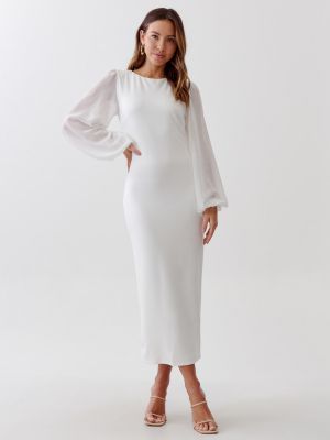 Robe Tussah blanc