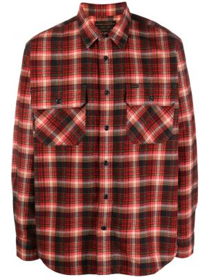 Βαμβακερό πουκάμισο με σχέδιο Filson κόκκινο